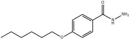 4-HEXYLOXY-BENZOIC ACID HYDRAZIDE,64328-63-8,结构式