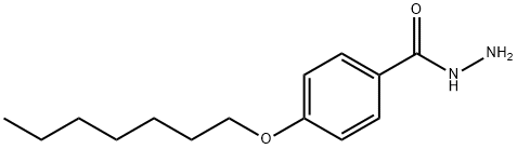 4-(庚氧基)苯甲酰肼 结构式