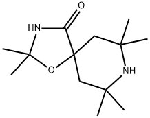 2,2,7,7,9,9-hexamethyl-1-oxa-3,8-diazaspiro[4.5]decan-4-one Structure