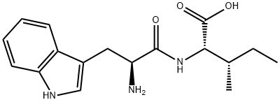 H-TRP-ILE-OH,64339-42-0,结构式