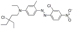 [2-[[4-[(2-chloro-4-nitrophenyl)azo]-3-methylphenyl]ethylamino]ethyl]diethylmethyl chloride|