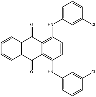 1,4-bis[(3-chlorophenyl)amino]anthraquinone|