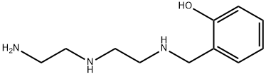 2-[[[2-[(2-aminoethyl)amino]ethyl]amino]methyl]phenol Struktur