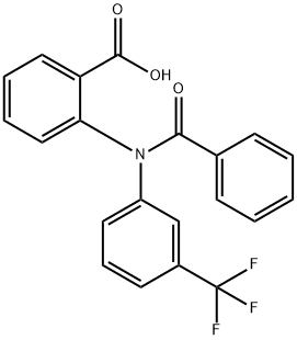Benzoic  acid,  2-[benzoyl[3-(trifluoromethyl)phenyl]amino]-|
