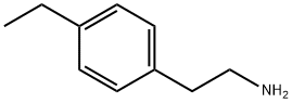 4-エチルフェネチルアミン 化学構造式