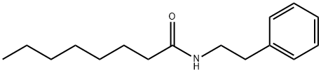 OctanaMide, N-(2-phenylethyl)-,64353-76-0,结构式