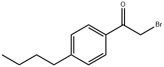 2-溴-1-(4-丁基苯基)乙烷-1-酮, 64356-03-2, 结构式