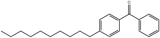 4-Decylbenzophenone Structure
