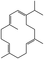 64363-64-0 (1E,3E,7E,11E)-1,7,11-Trimethyl-4-isopropyl-1,3,7,11-cyclotetradecatetrene