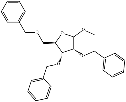 메틸2,3,5-트리-O-벤질-D-리보푸라노시드
