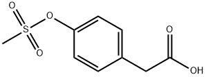 4-[(Methylsulfonyl)oxy]-benzeneacetic acid