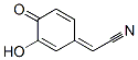 Acetonitrile, (3-hydroxy-4-oxo-2,5-cyclohexadien-1-ylidene)-, (2E)- (9CI),643727-00-8,结构式