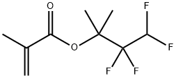2,2,3,3-tetrafluoro-1,1-dimethylpropyl methacrylate Structure