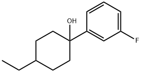 Cyclohexanol, 4-ethyl-1-(3-fluorophenyl)- (9CI) Structure