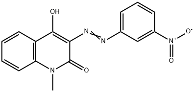 4-hydroxy-1-methyl-3-[(3-nitrophenyl)azo]-2-quinolone|分散黄 5G