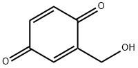 2-(Hydroxymethyl)-2,5-cyclohexadiene-1,4-dione,644-17-7,结构式