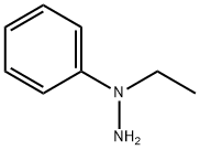 1-エチル-1-フェニルヒドラジン 化学構造式