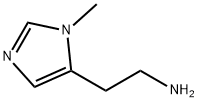 2-(3-methylimidazol-4-yl)ethanamine,644-42-8,结构式