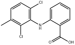 メクロフェナム酸 化学構造式