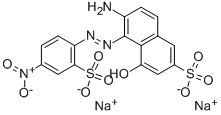 Dinatrium-6-amino-4-hydroxy-5-[(4-nitro-2-sulfonatophenyl)azo]naphthalin-2-sulfonat