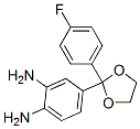 64420-52-6 4-[2-(4-fluorophenyl)-1,3-dioxolan-2-yl]benzene-1,2-diamine