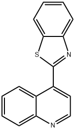 4-Benzothiazol-2-yl-quinoline,64434-97-5,结构式