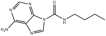 6-AMINO-N-BUTYL-9H-PURINE-9-CARBOXAMIDE Structure