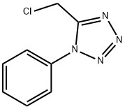 1H-Tetrazole,5-(chloromethyl)-1-phenyl-(9CI) Structure