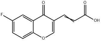 64481-25-0 (2E)-3-(6-フルオロ-4-オキソ-4H-クロメン-3-イル)アクリル酸