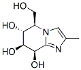 Imidazo[1,2-a]pyridine-6,7,8-triol, 5,6,7,8-tetrahydro-5-(hydroxymethyl)-2-methyl-, (5R,6R,7S,8R)- (9CI),644965-55-9,结构式