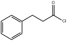 氢化肉桂酰氯,645-45-4,结构式