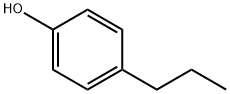 4-Propylphenol Struktur