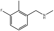 Benzenemethanamine, 3-fluoro-N,2-dimethyl- (9CI) Structure