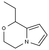 1H-Pyrrolo[2,1-c][1,4]oxazine,1-ethyl-3,4-dihydro-(9CI),645410-04-4,结构式