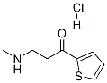 1-Propanone, 3-(MethylaMino)-1-(2-thienyl)-, hydrochloride Struktur