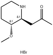 trans-1-(3-Methoxy-2-piperidinyl)-2-propanone HydrobroMide|TRANS-1-(3-METHOXY-2-PIPERIDINYL)-2-PROPANONE HYDROBROMIDE