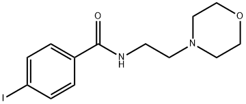 64544-20-3 4-iodo-N-(2-(4-morpholinyl)ethyl)benzamide