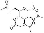 甲基-2,3,4,6-四-O-乙酰基-1-硫代-Α-D-吡喃甘露糖苷,64550-71-6,结构式