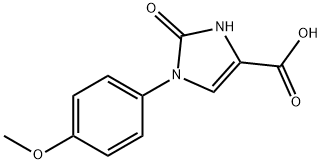 1-(4-Methoxy-phenyl)-5-Methyl-2-oxo-2,3-dihydro-1H-iMidazole-4-carboxylic acid 结构式