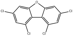 1,3,7,9-TETRACHLORODIBENZOFURAN Structure