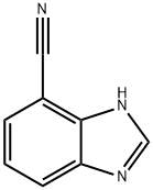 1H-Benzimidazole-4-carbonitrile(9CI) Struktur