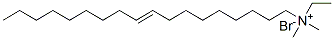 ethyldimethyl(9-octadecenyl)ammonium bromide  Structure