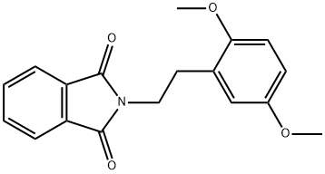 N-[2-(2,5-Dimethoxyphenyl)ethyl]phthalimide,64584-26-5,结构式