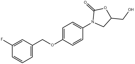 64590-38-1 3-(4-((3-Fluorophenyl)methoxy)phenyl)-5-(hydroxymethyl)-2-oxazolidinon e
