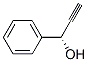 (S)-1-フェニルプロパルギルアルコール 化学構造式