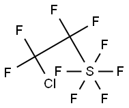2-CHLOROTETRAFLUOROETHYLSULPHURPENTAFLUORIDE 结构式