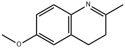 Quinoline, 3,4-dihydro-6-methoxy-2-methyl- (9CI) 化学構造式