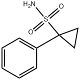 Cyclopropanesulfonamide, 1-phenyl- (9CI),646051-96-9,结构式