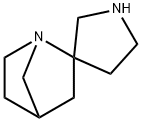 Spiro[1-azabicyclo[2.2.1]heptane-2,3-pyrrolidine] (9CI) Structure