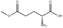 (R)-2-アミノグルタル酸5-メチル 化学構造式